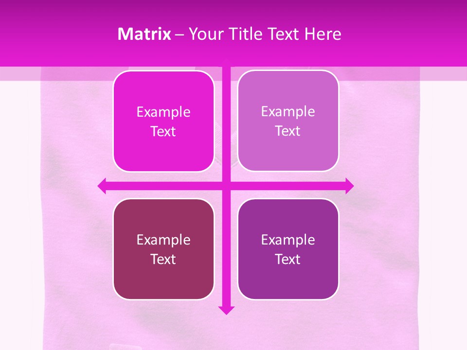 White Underwear Folded PowerPoint Template