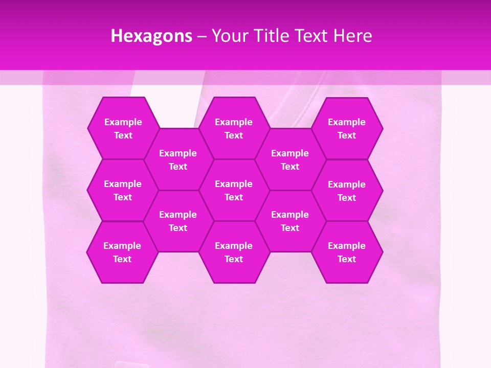 White Underwear Folded PowerPoint Template