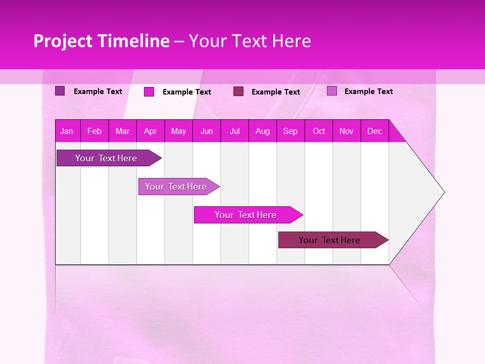 White Underwear Folded PowerPoint Template