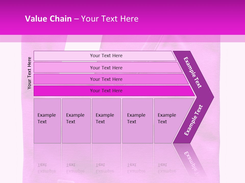 White Underwear Folded PowerPoint Template