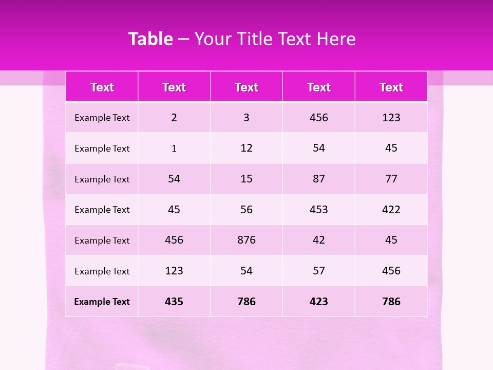 White Underwear Folded PowerPoint Template