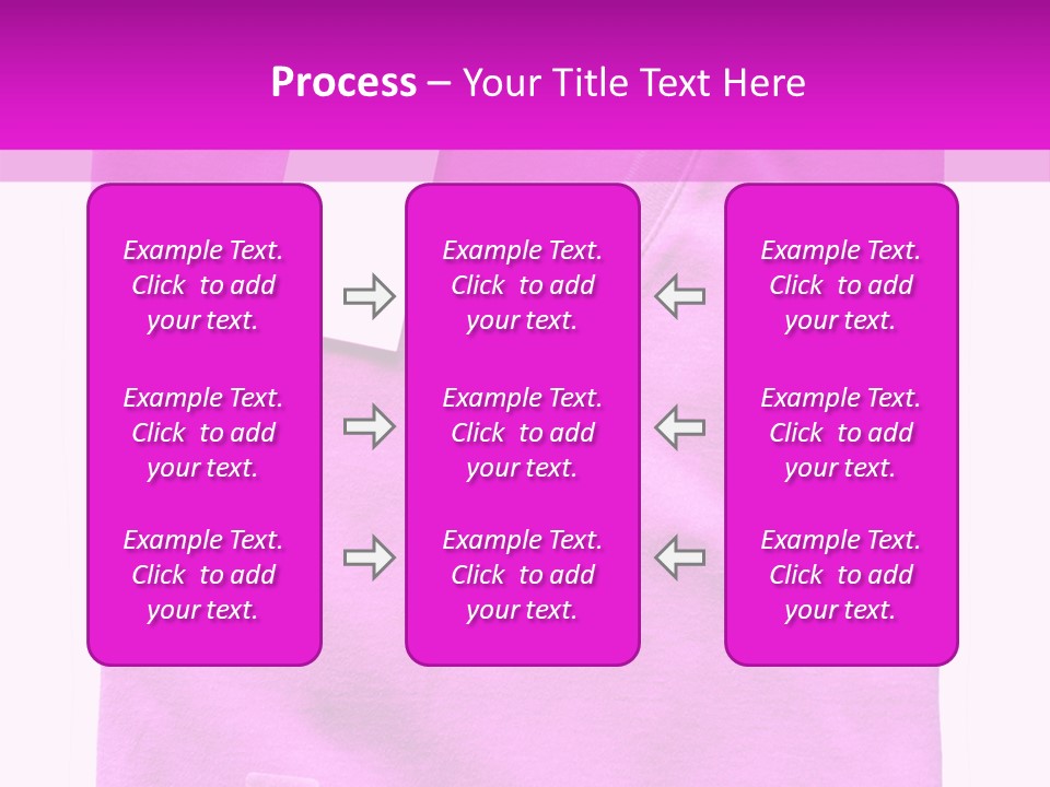 White Underwear Folded PowerPoint Template