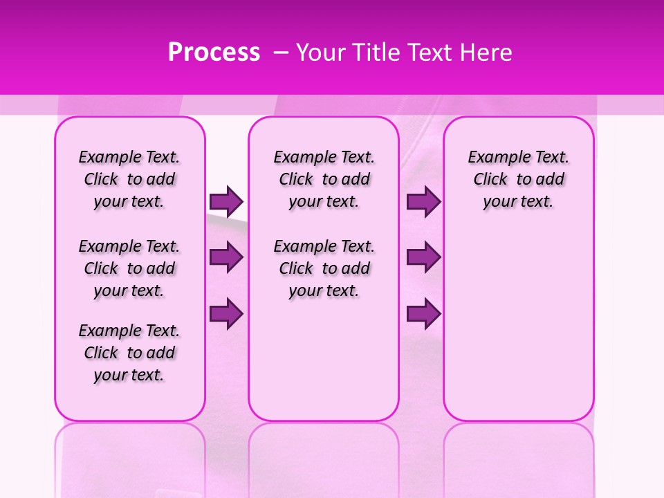 White Underwear Folded PowerPoint Template