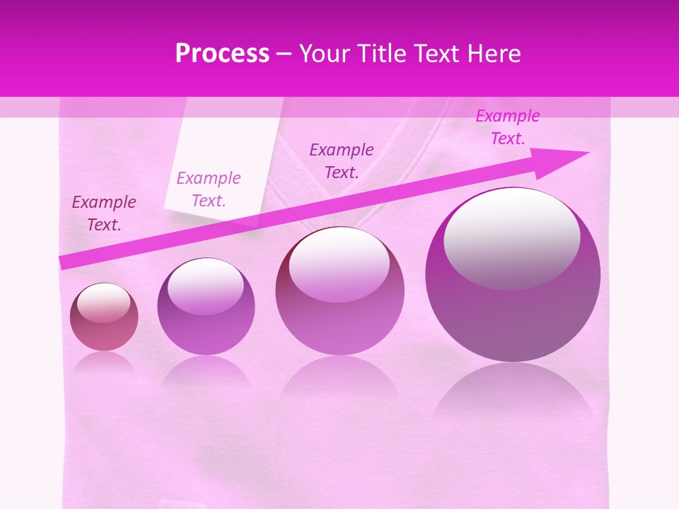 White Underwear Folded PowerPoint Template