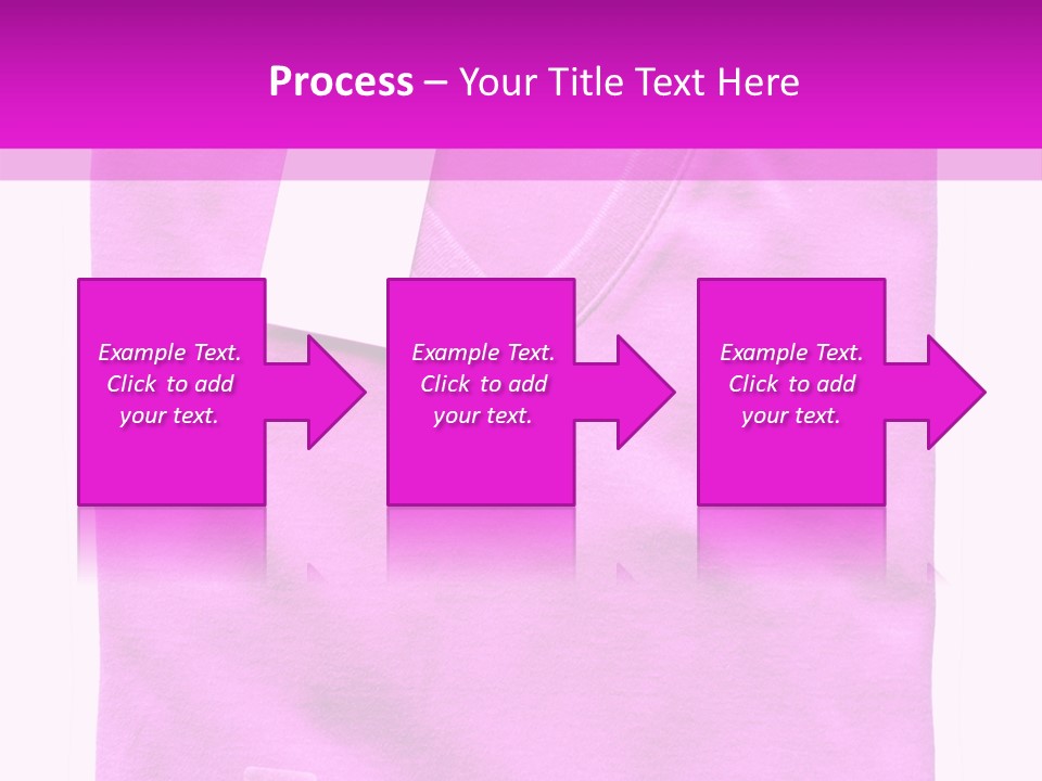 White Underwear Folded PowerPoint Template