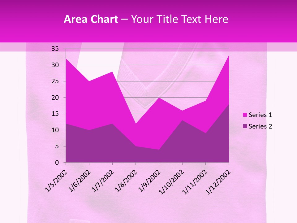 White Underwear Folded PowerPoint Template