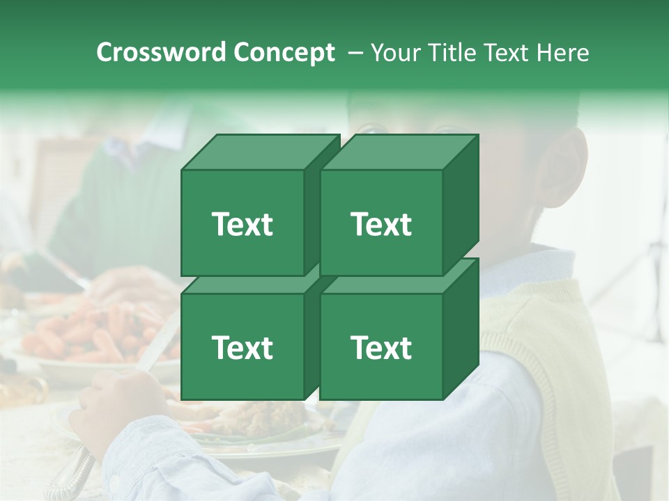 Elementary Hispanic Lunch PowerPoint Template