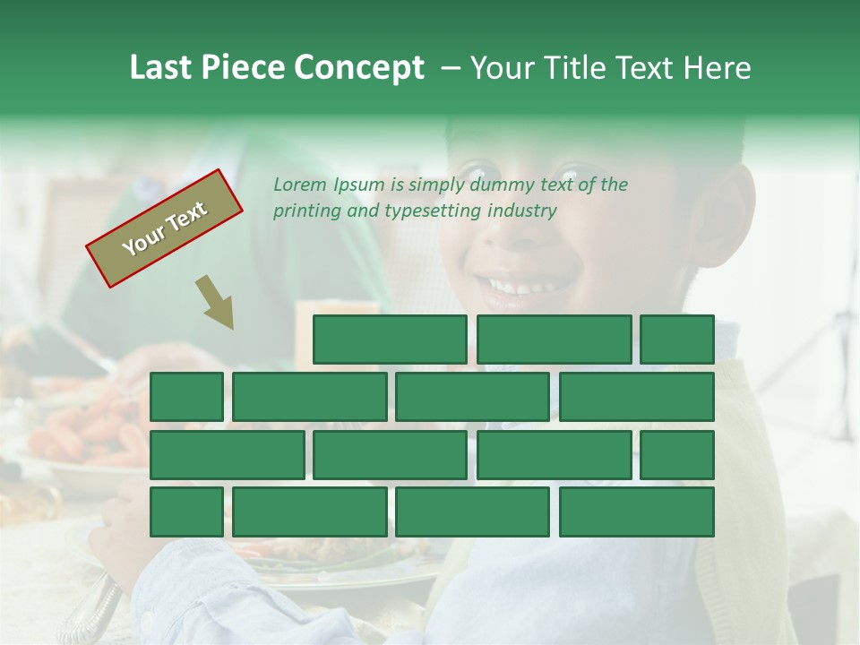 Elementary Hispanic Lunch PowerPoint Template