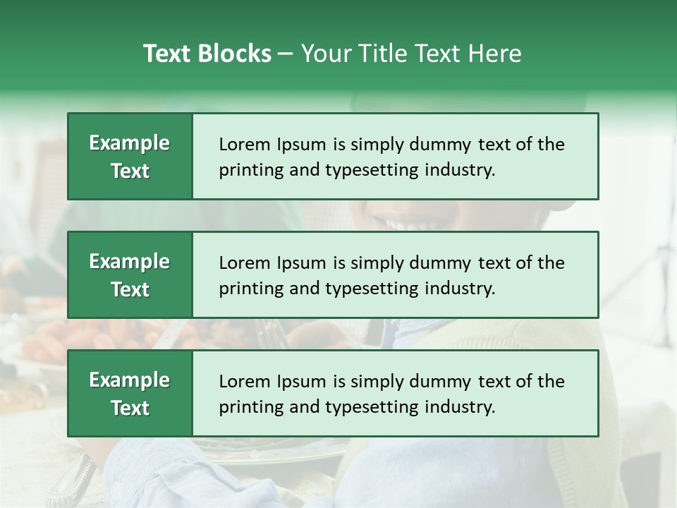 Elementary Hispanic Lunch PowerPoint Template
