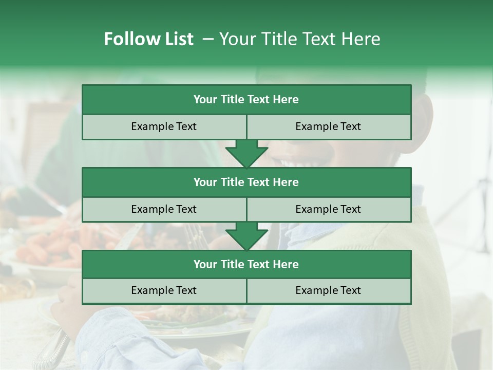 Elementary Hispanic Lunch PowerPoint Template