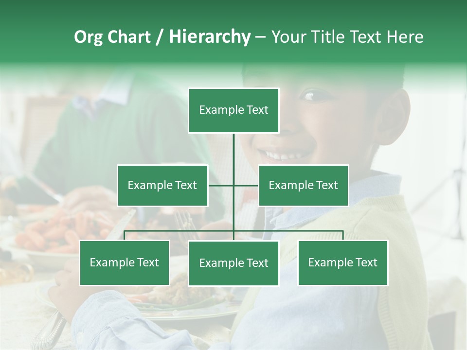 Elementary Hispanic Lunch PowerPoint Template