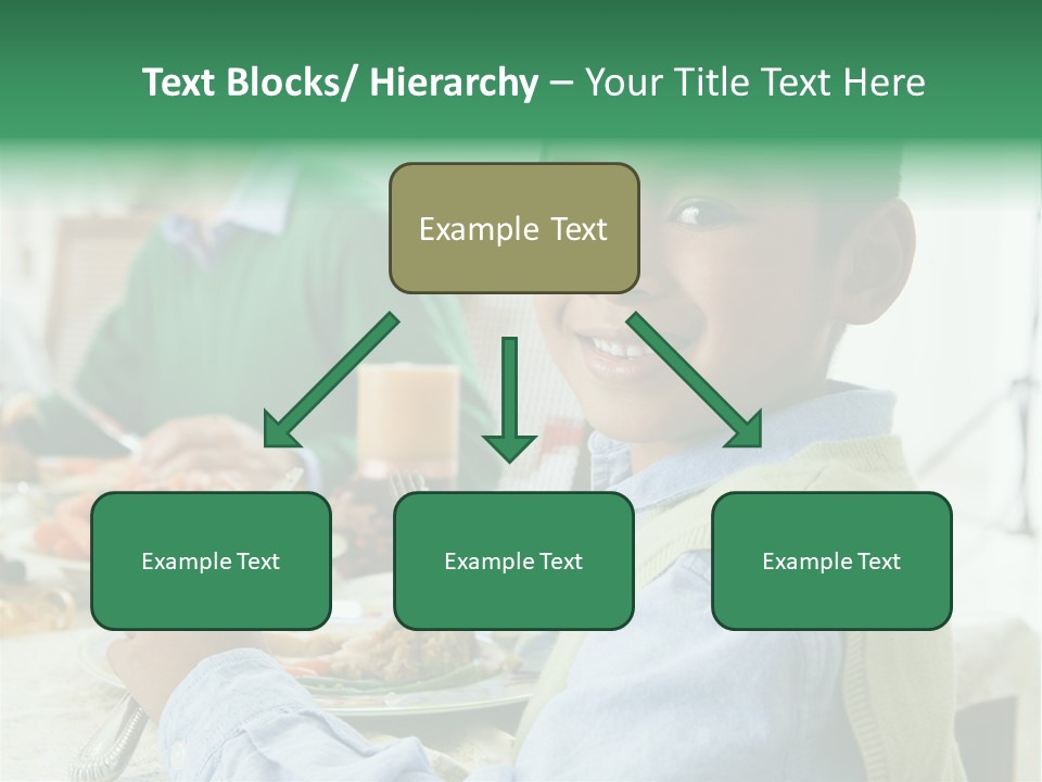 Elementary Hispanic Lunch PowerPoint Template