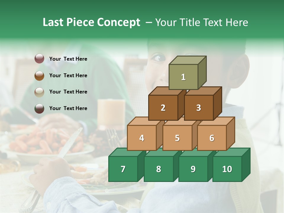 Elementary Hispanic Lunch PowerPoint Template