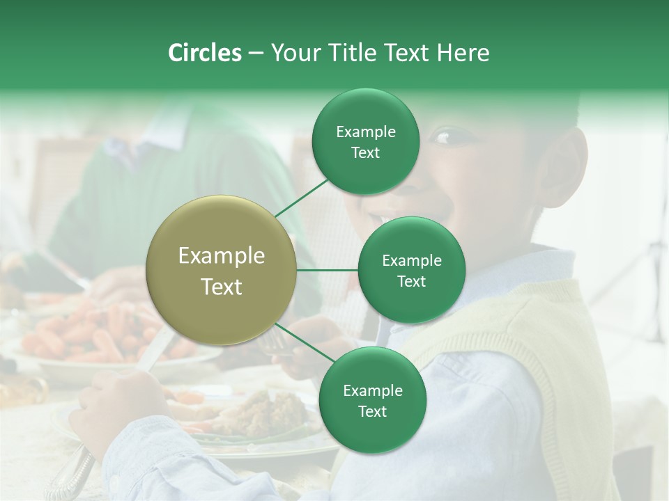 Elementary Hispanic Lunch PowerPoint Template