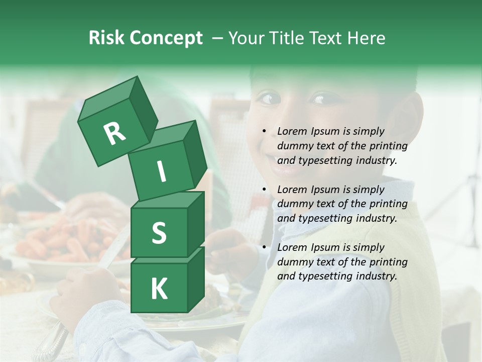 Elementary Hispanic Lunch PowerPoint Template