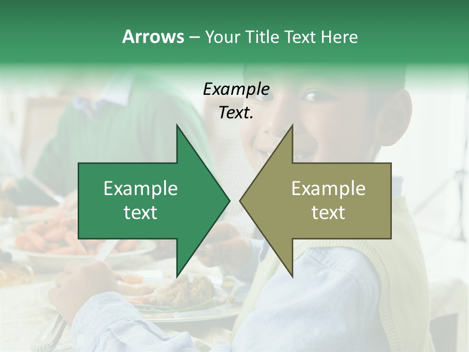 Elementary Hispanic Lunch PowerPoint Template