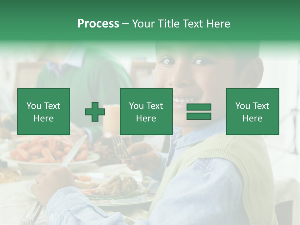 Elementary Hispanic Lunch PowerPoint Template