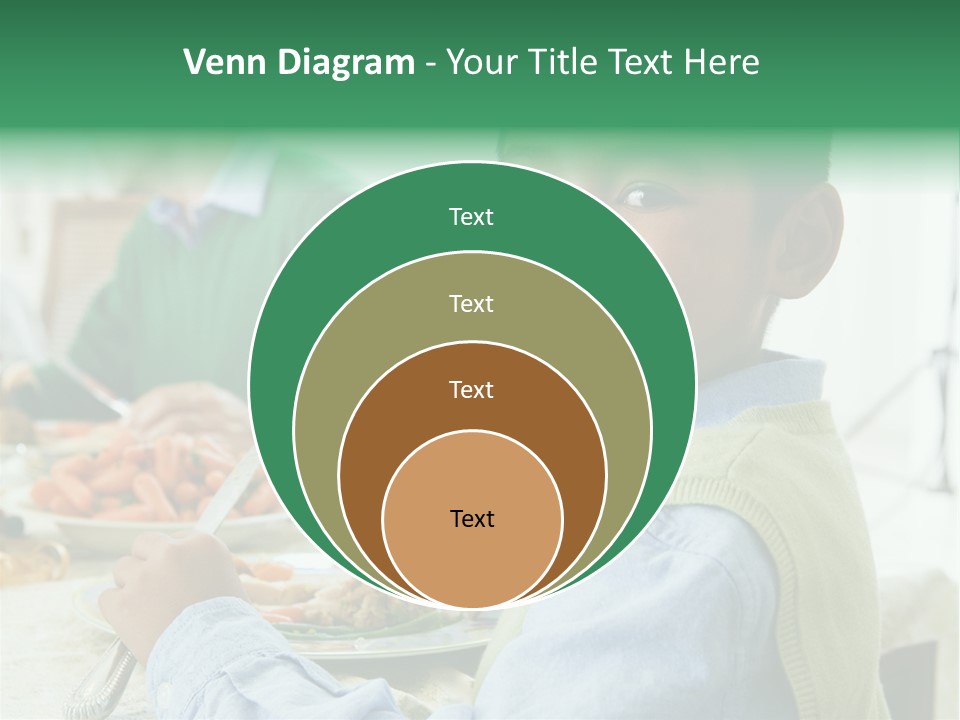 Elementary Hispanic Lunch PowerPoint Template