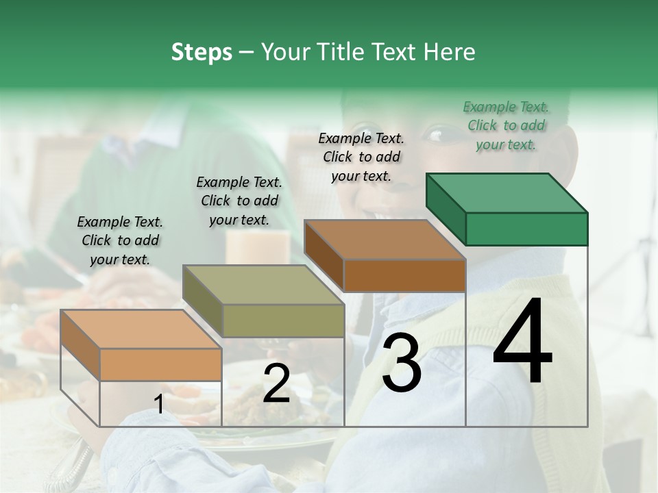 Elementary Hispanic Lunch PowerPoint Template
