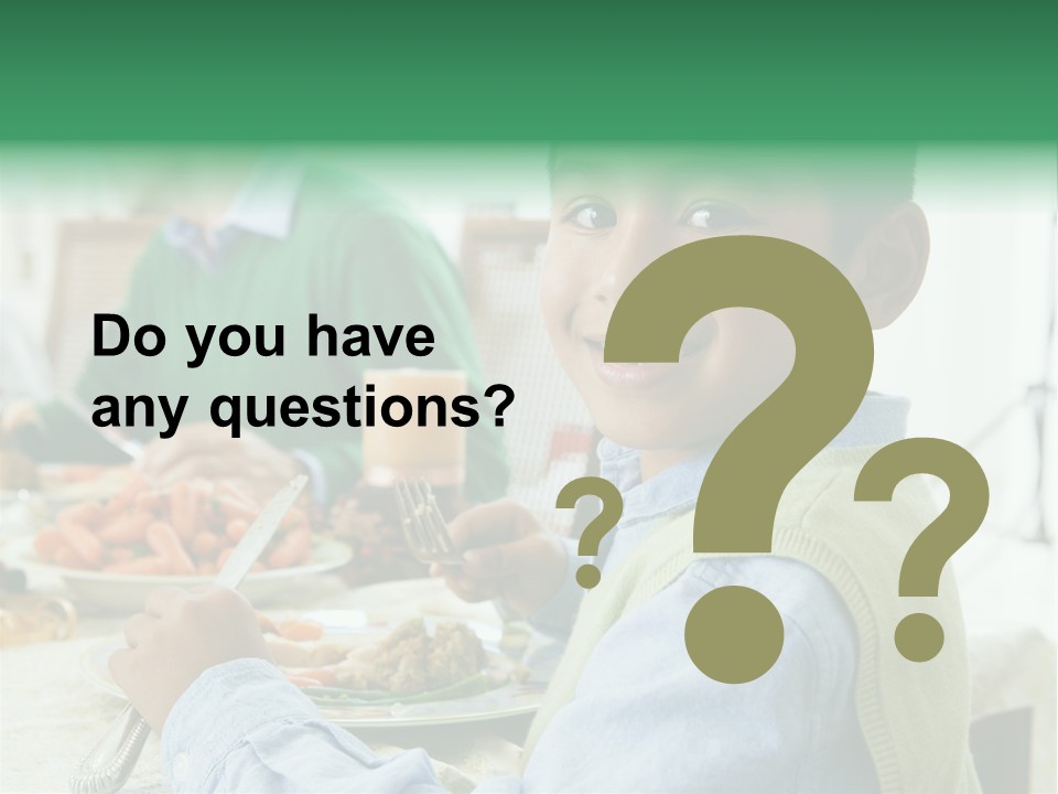 Elementary Hispanic Lunch PowerPoint Template