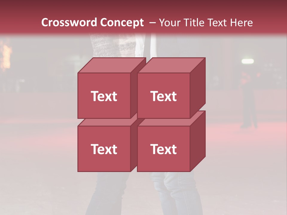 Recreation Warm Scarf PowerPoint Template