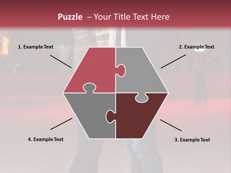 Recreation Warm Scarf PowerPoint Template