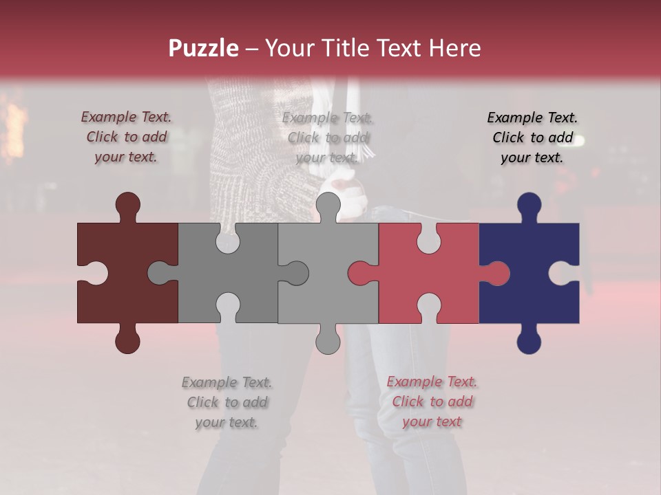 Recreation Warm Scarf PowerPoint Template