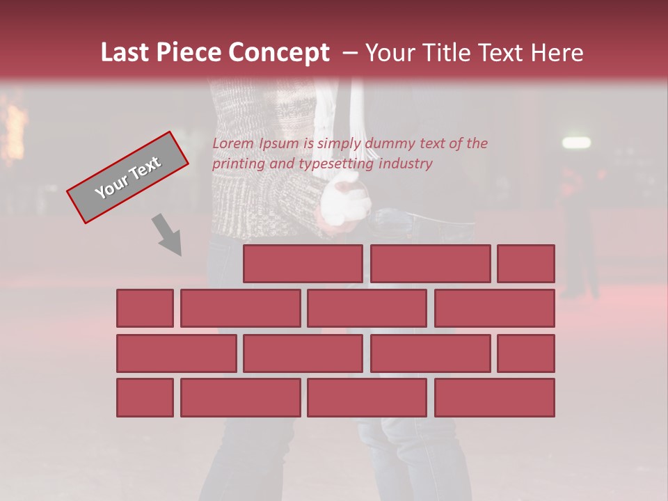 Recreation Warm Scarf PowerPoint Template