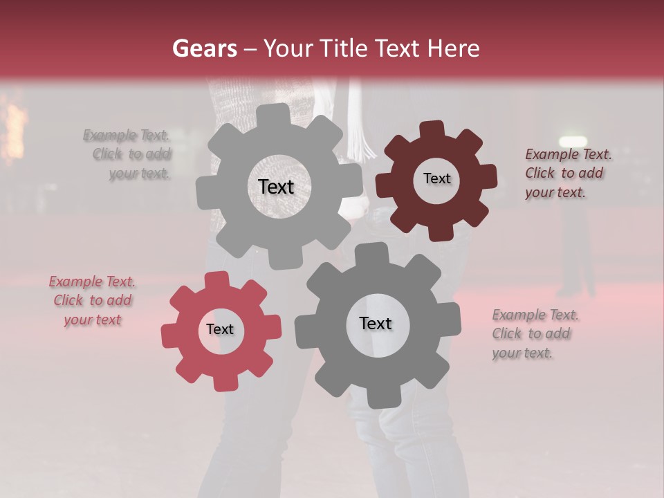 Recreation Warm Scarf PowerPoint Template