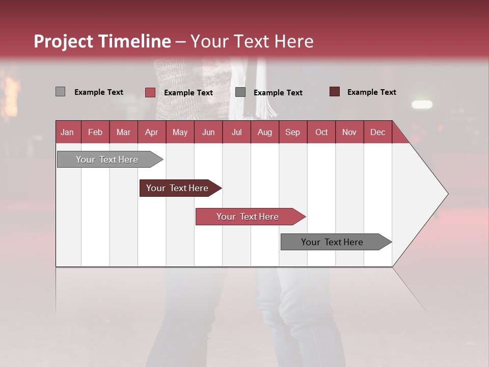 Recreation Warm Scarf PowerPoint Template