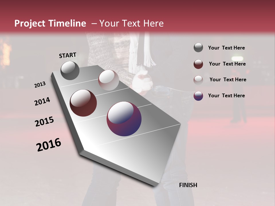 Recreation Warm Scarf PowerPoint Template
