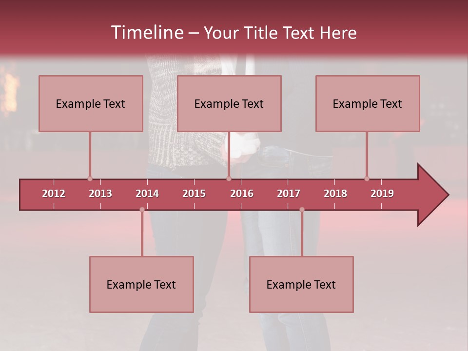 Recreation Warm Scarf PowerPoint Template
