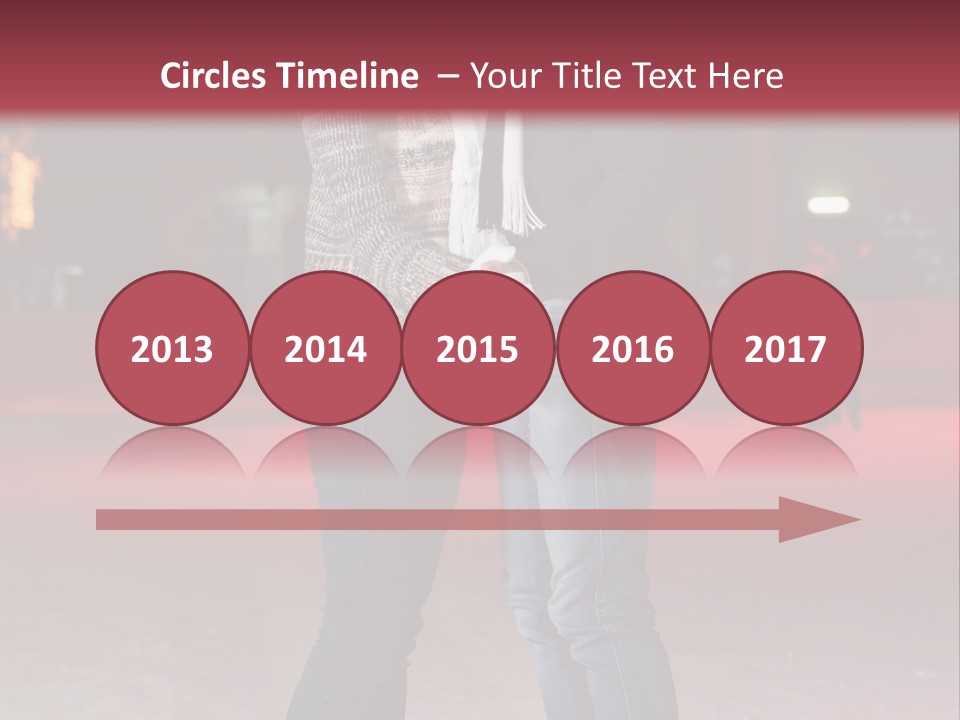 Recreation Warm Scarf PowerPoint Template