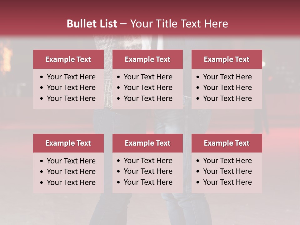 Recreation Warm Scarf PowerPoint Template