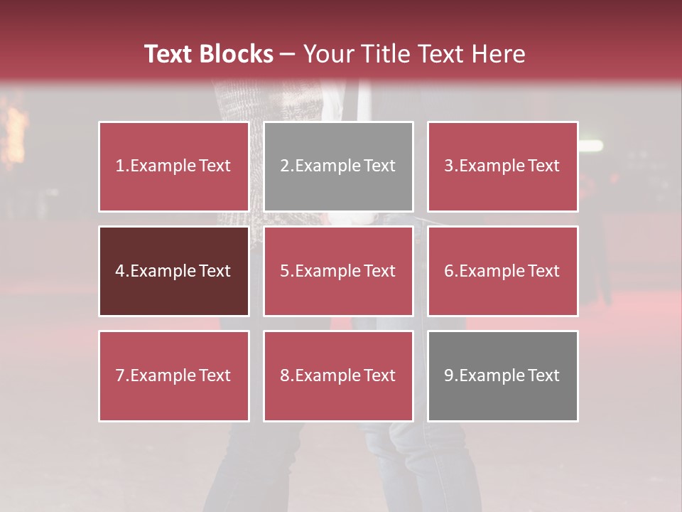 Recreation Warm Scarf PowerPoint Template