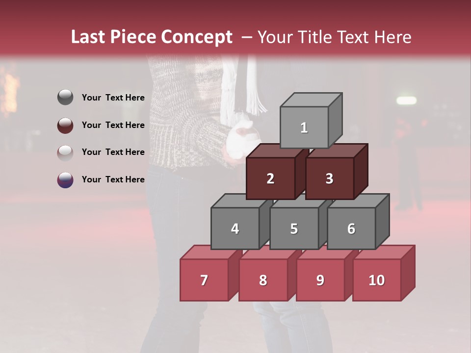 Recreation Warm Scarf PowerPoint Template