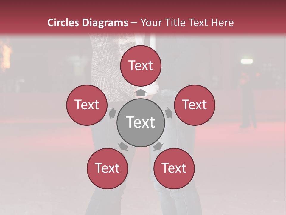 Recreation Warm Scarf PowerPoint Template