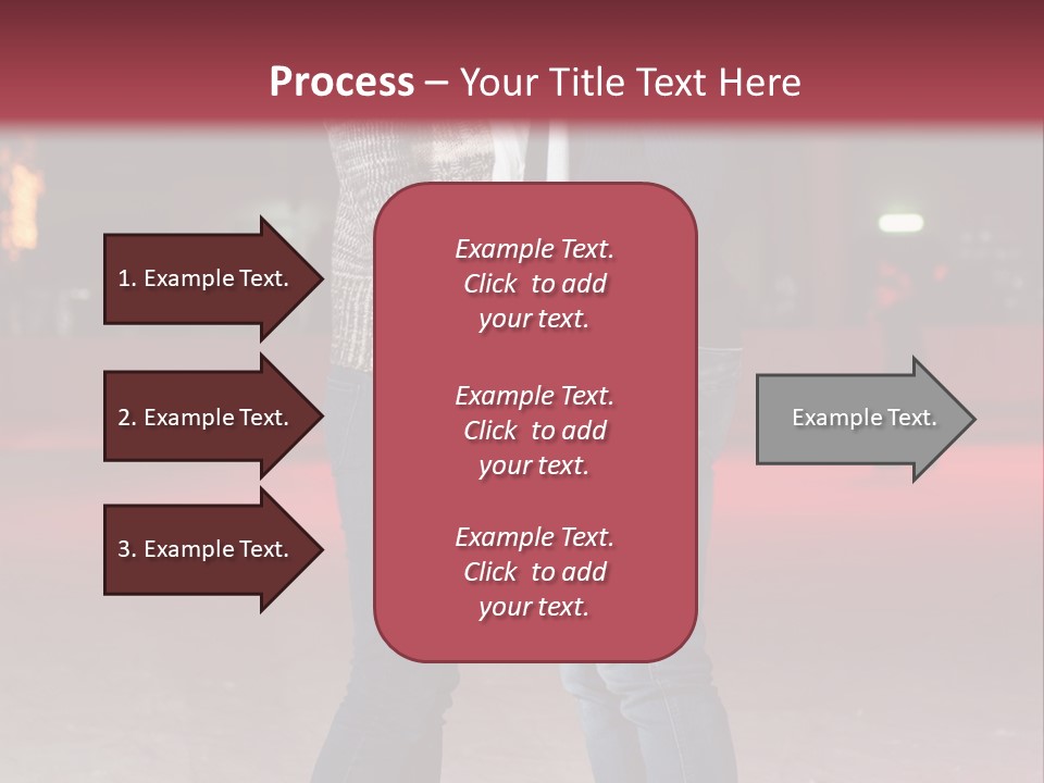 Recreation Warm Scarf PowerPoint Template