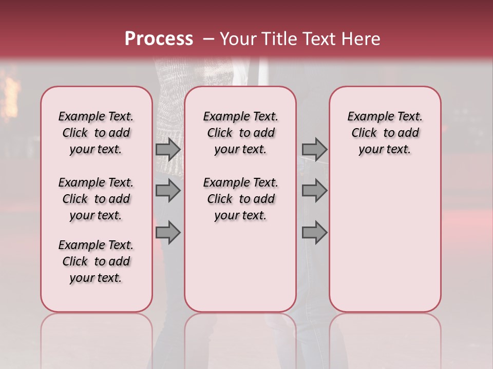 Recreation Warm Scarf PowerPoint Template