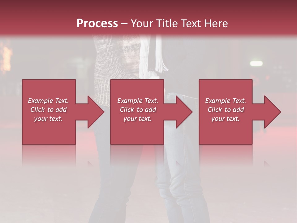 Recreation Warm Scarf PowerPoint Template