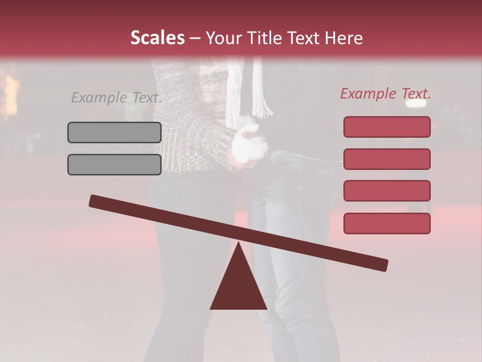 Recreation Warm Scarf PowerPoint Template
