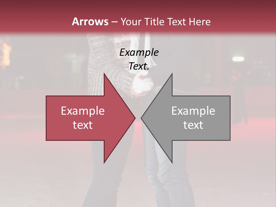 Recreation Warm Scarf PowerPoint Template