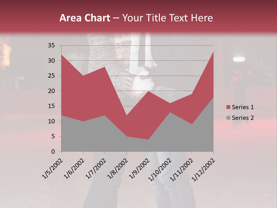 Recreation Warm Scarf PowerPoint Template