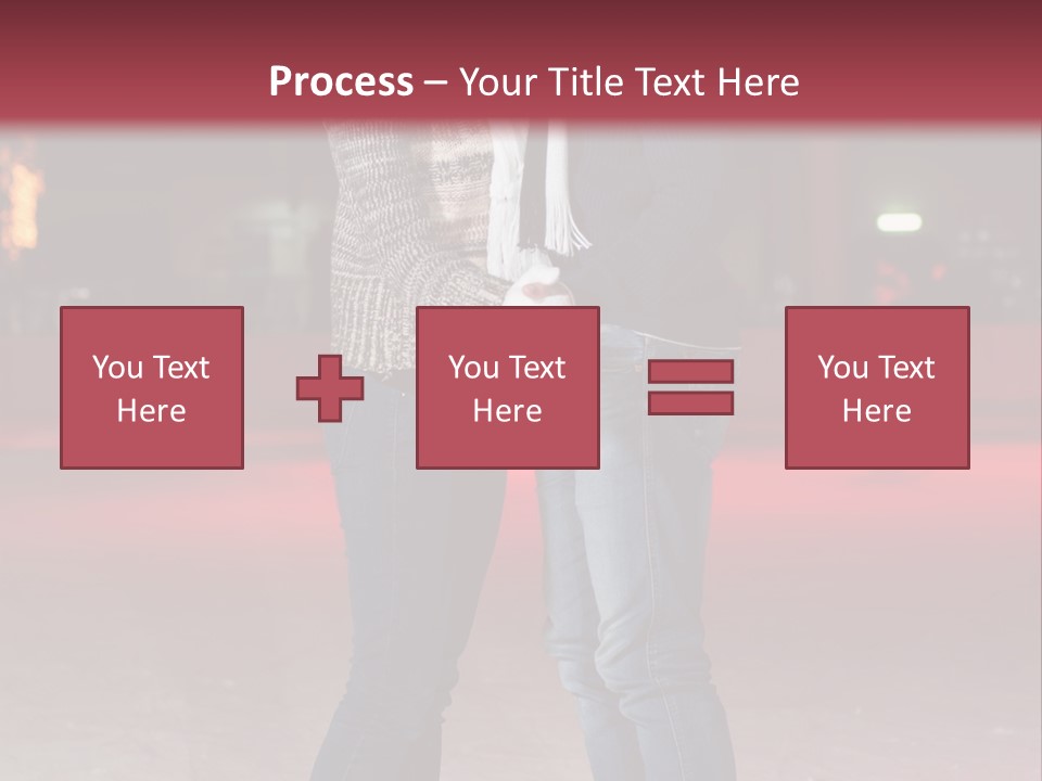 Recreation Warm Scarf PowerPoint Template