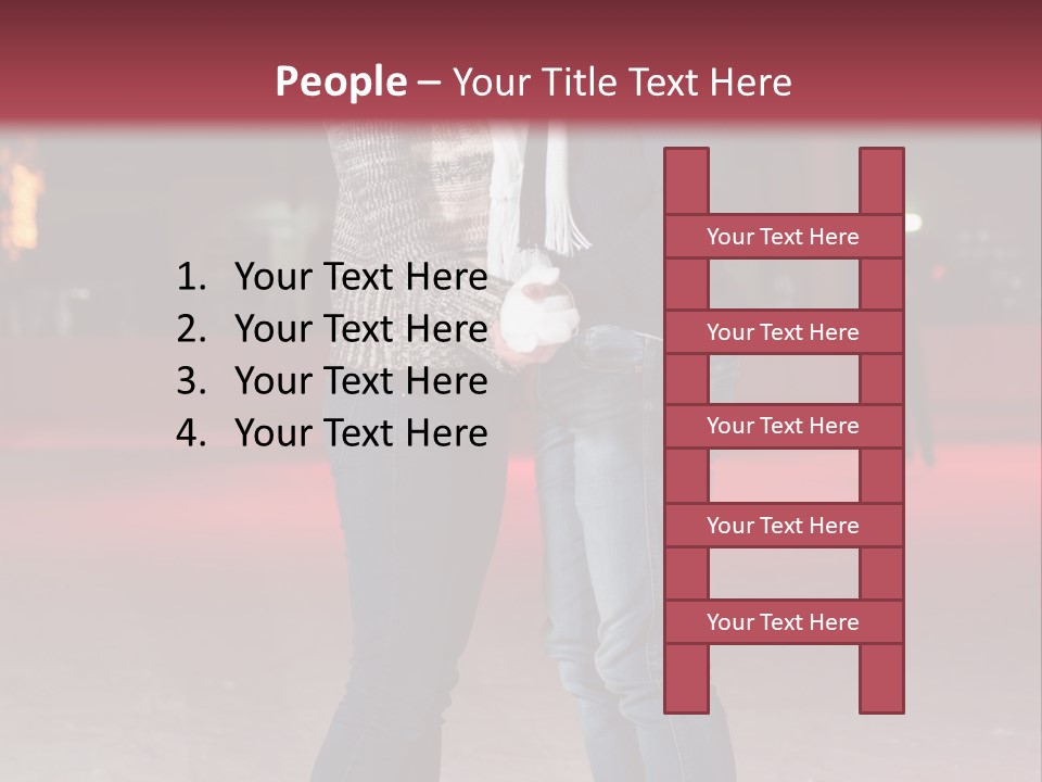 Recreation Warm Scarf PowerPoint Template