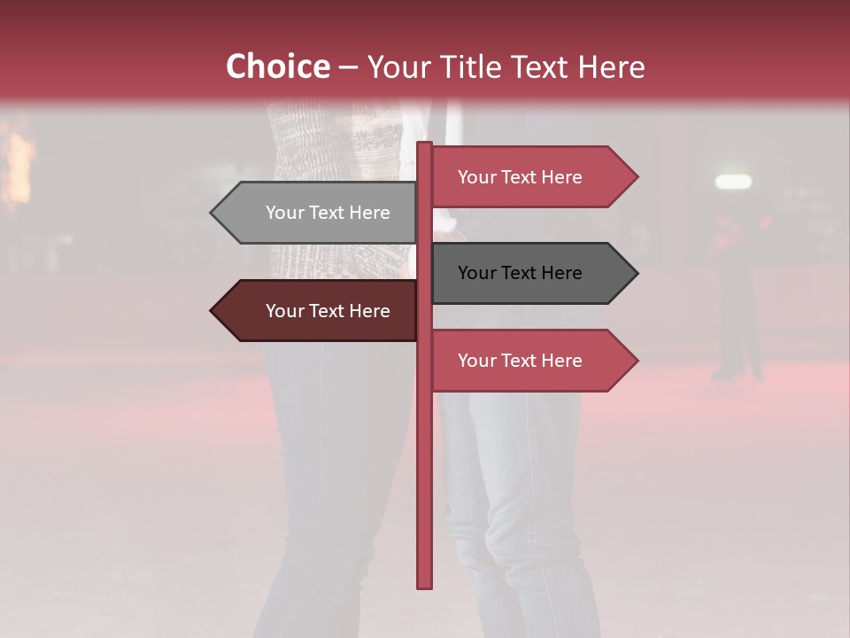 Recreation Warm Scarf PowerPoint Template