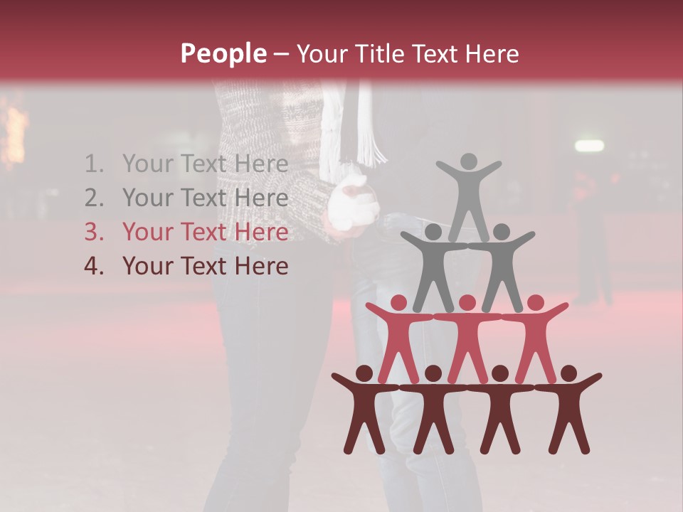 Recreation Warm Scarf PowerPoint Template