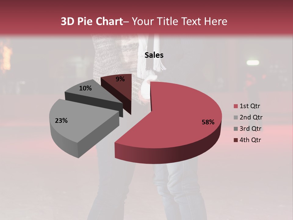 Recreation Warm Scarf PowerPoint Template