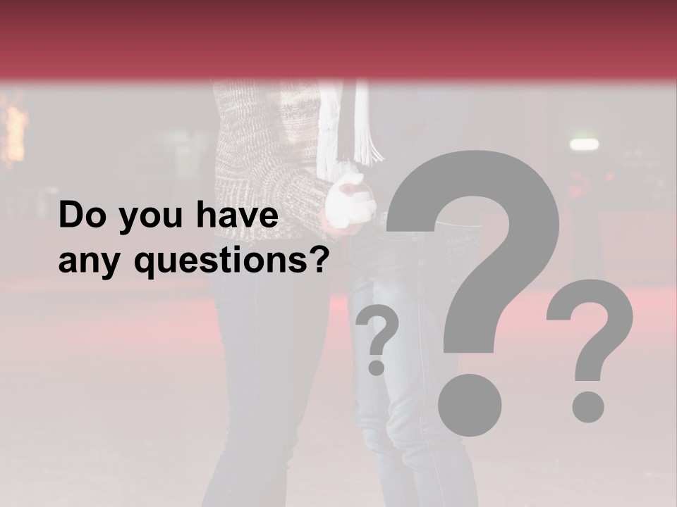 Recreation Warm Scarf PowerPoint Template