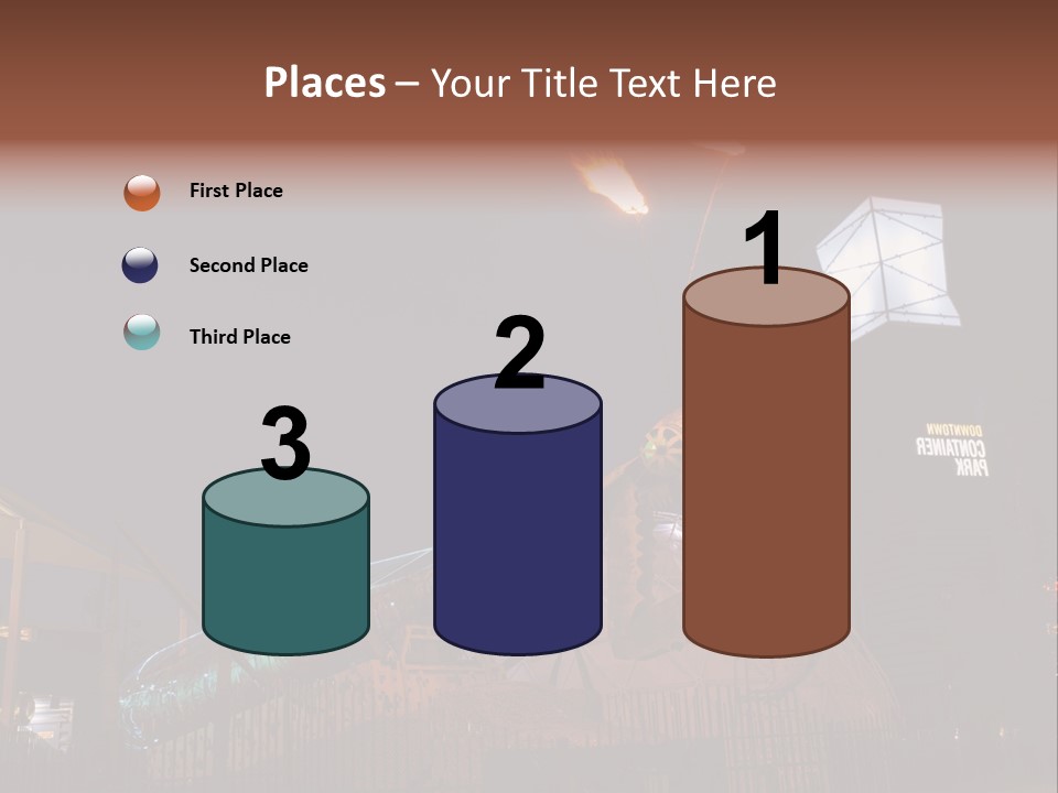 Construction East Fremont PowerPoint Template
